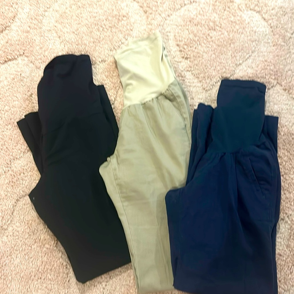 Set of 3 Medium Maternity Pants